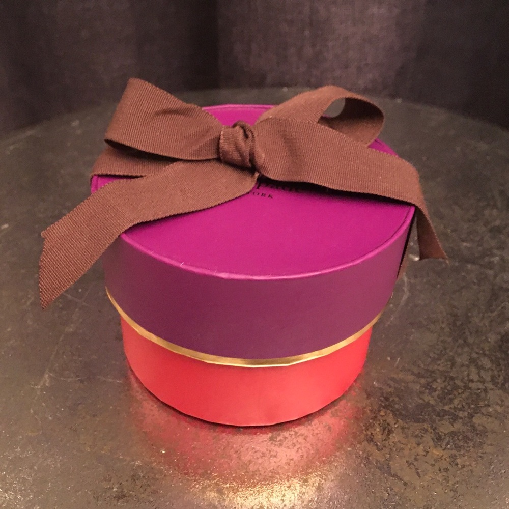 Kate Spade Round Jewelry Gift Box